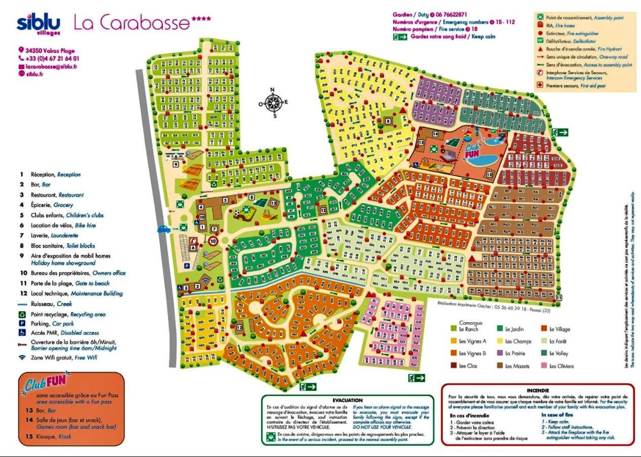 Mobilhome La Carabasse Vias Plage Exterior photo